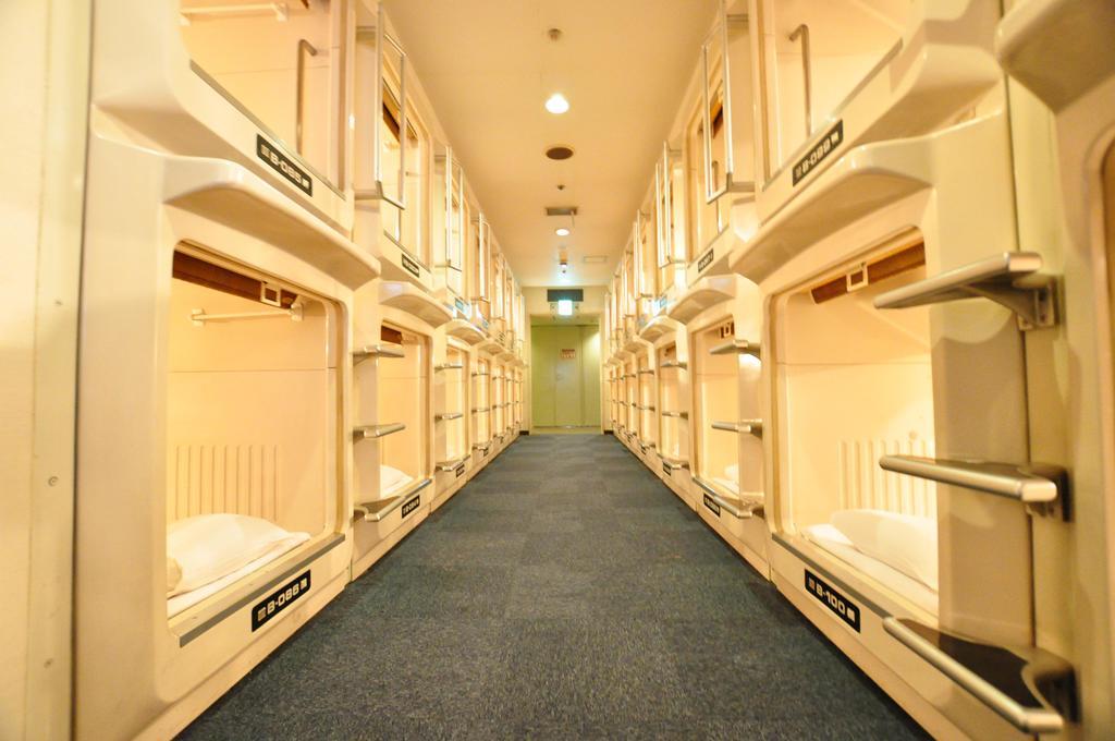 Capsule Hotel Asahi Plaza Shinsaibashi Οσάκα Εξωτερικό φωτογραφία