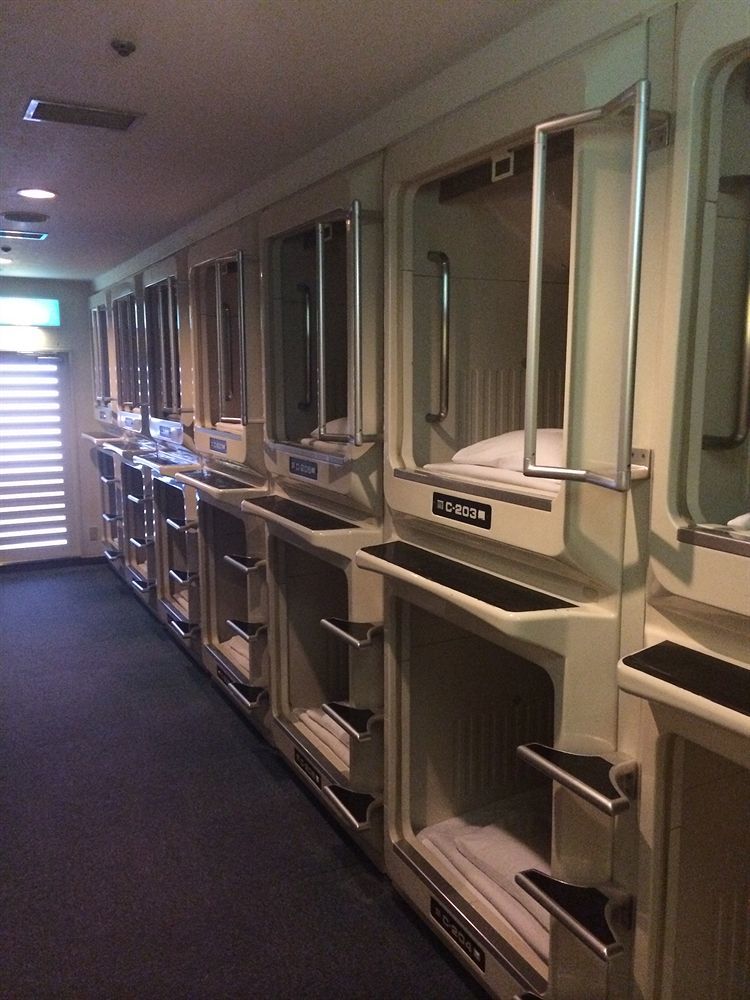 Capsule Hotel Asahi Plaza Shinsaibashi Οσάκα Εξωτερικό φωτογραφία