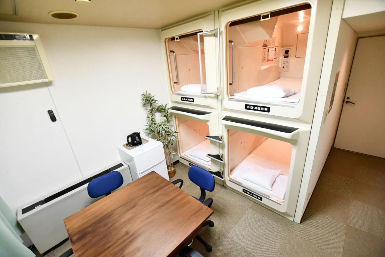 Capsule Hotel Asahi Plaza Shinsaibashi Οσάκα Εξωτερικό φωτογραφία